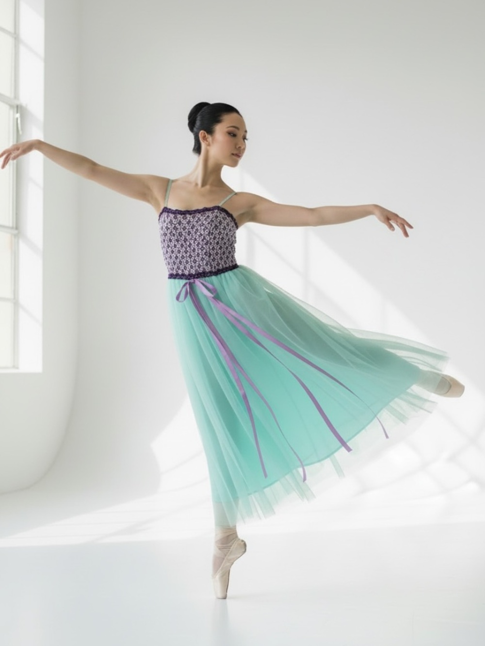 💜🌿 Dreamy. Romantic. Artistic. Unforgettable Full-Length Ballet Costume